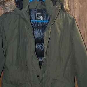 The North Face Women's Olive Puffer Coat